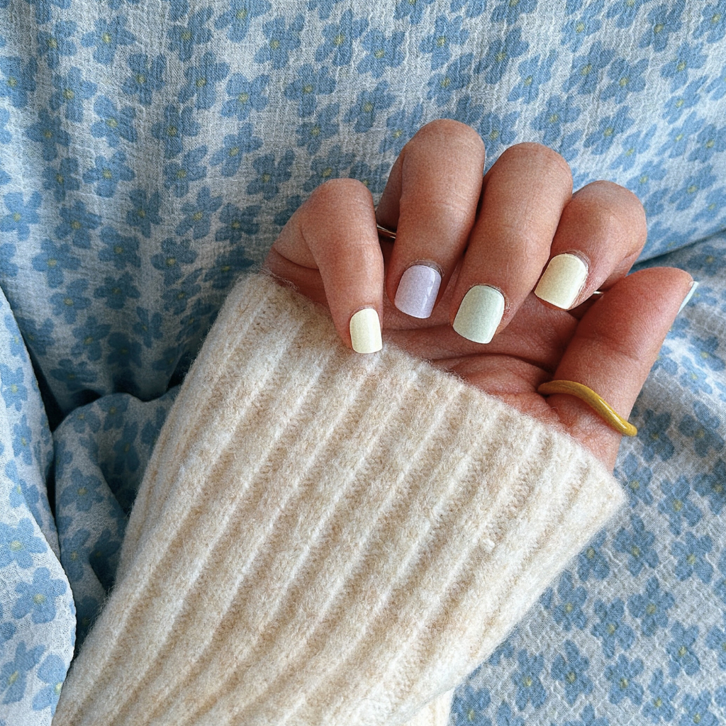 Gentle Pastel GEWEL™ Gel Nail Stickers