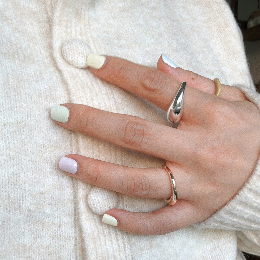 Gentle Pastel GEWEL™ Gel Nail Stickers