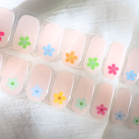 Full Bloom DIY Semicured Gel Nail Stickers Kit
