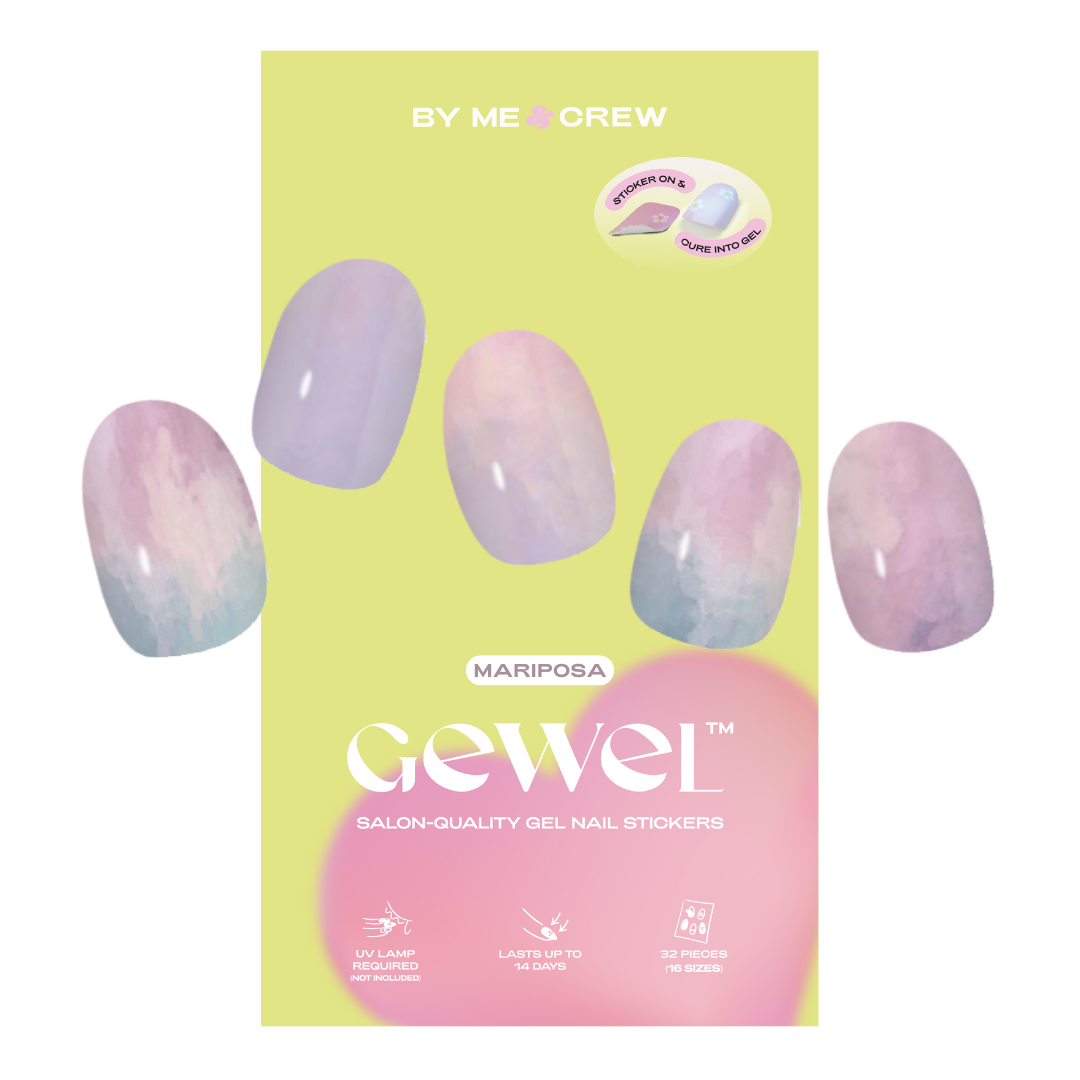 Mariposa GEWEL™ Premium Gel Nail Sticker (32 pcs)