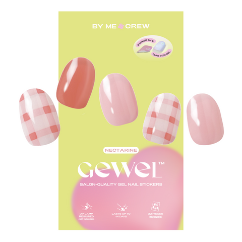 Nectarine GEWEL™ Premium Gel Nail Sticker (32 pcs)