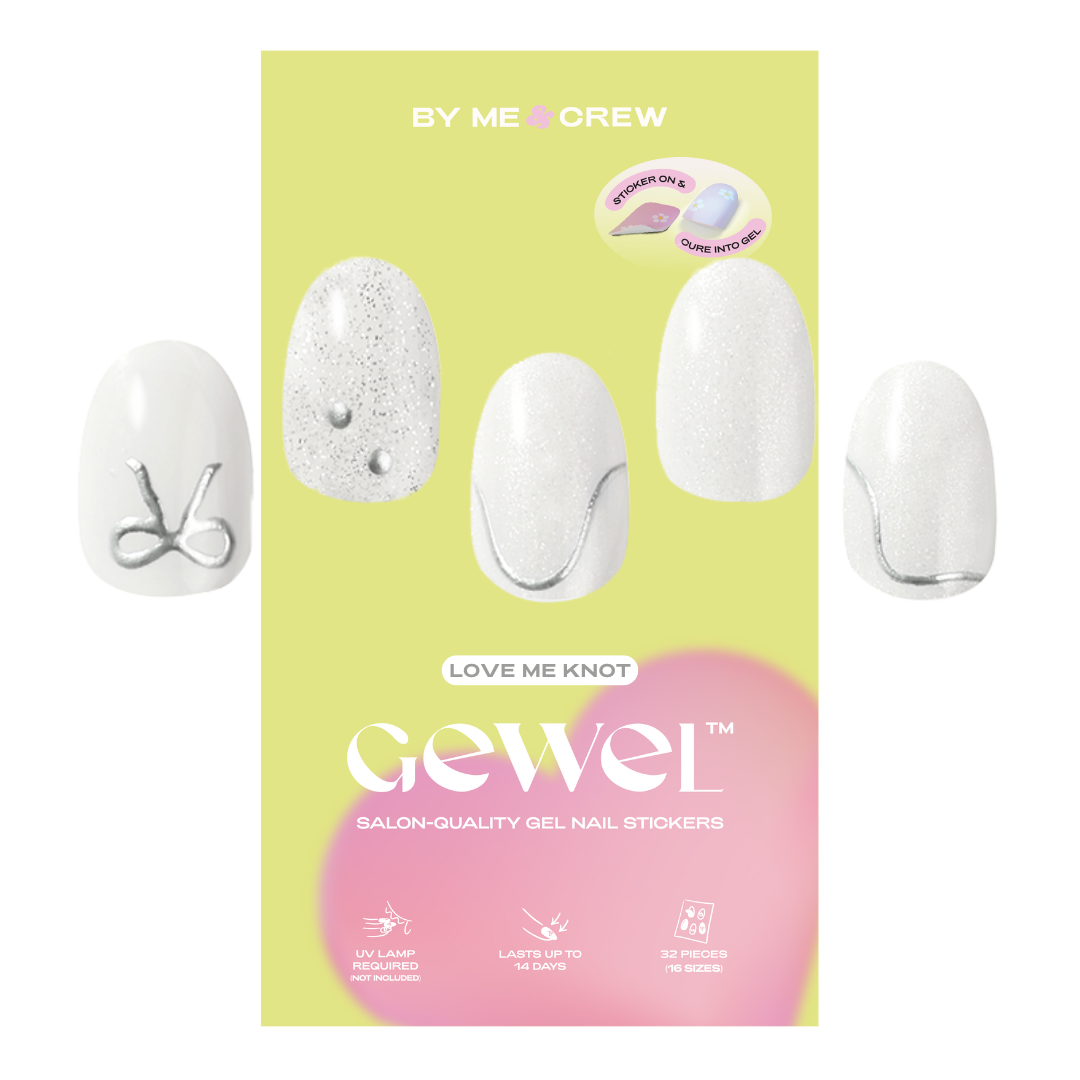 Love Me Knot GEWEL™  Premium Gel Nail Sticker (32 pcs)