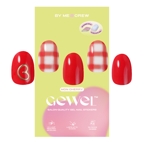 Mon Cherry GEWEL™ Premium Gel Nail Sticker (32 pcs)